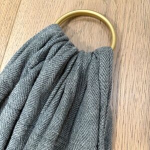 Sakura Bloom Granite Theory Ring Sling, gold rings